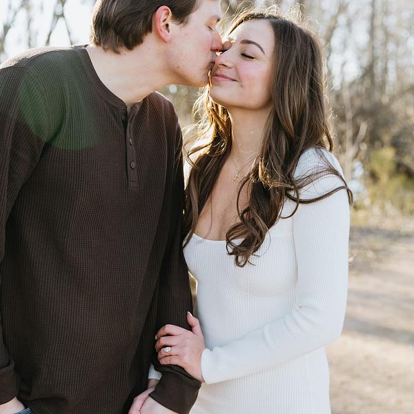 Cassidy and Jake photo shoot moment